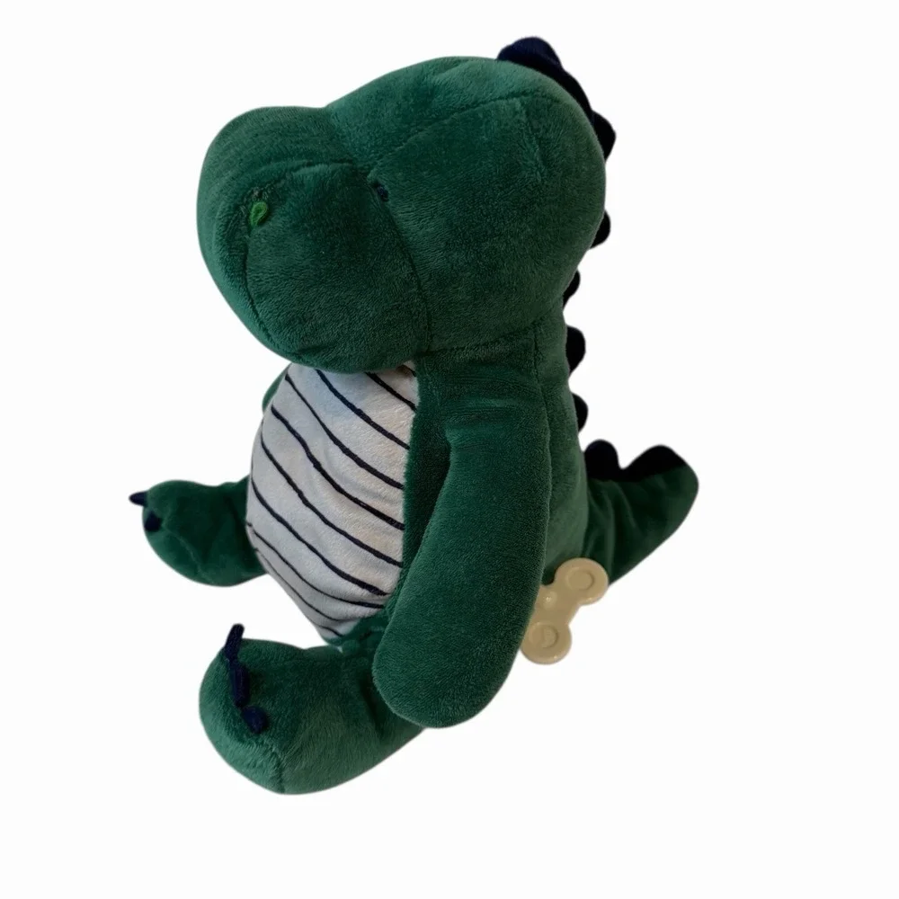 Musical Dinosaur Plush Wind Up Toy Green Lovey Nursery‎ Carter's JUST ONE YOU